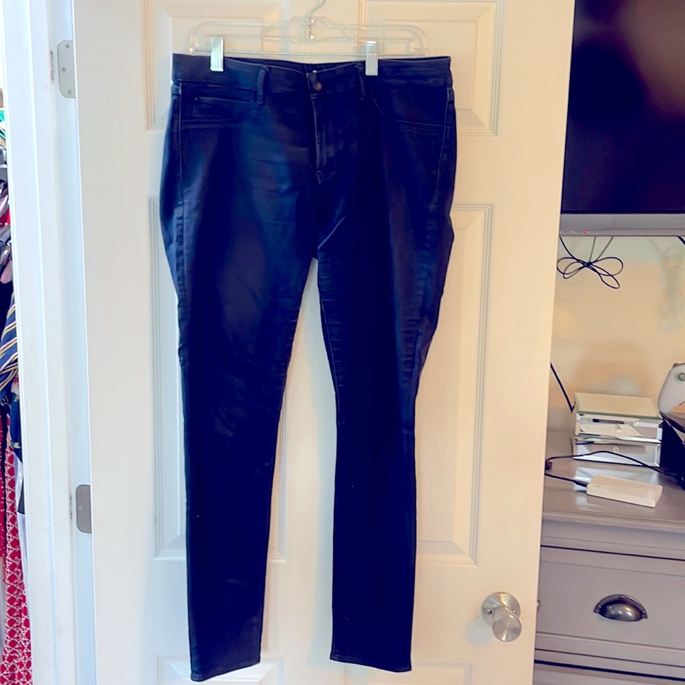 Blue stretch pant w/light shimmer. Articles of Society. Size 32